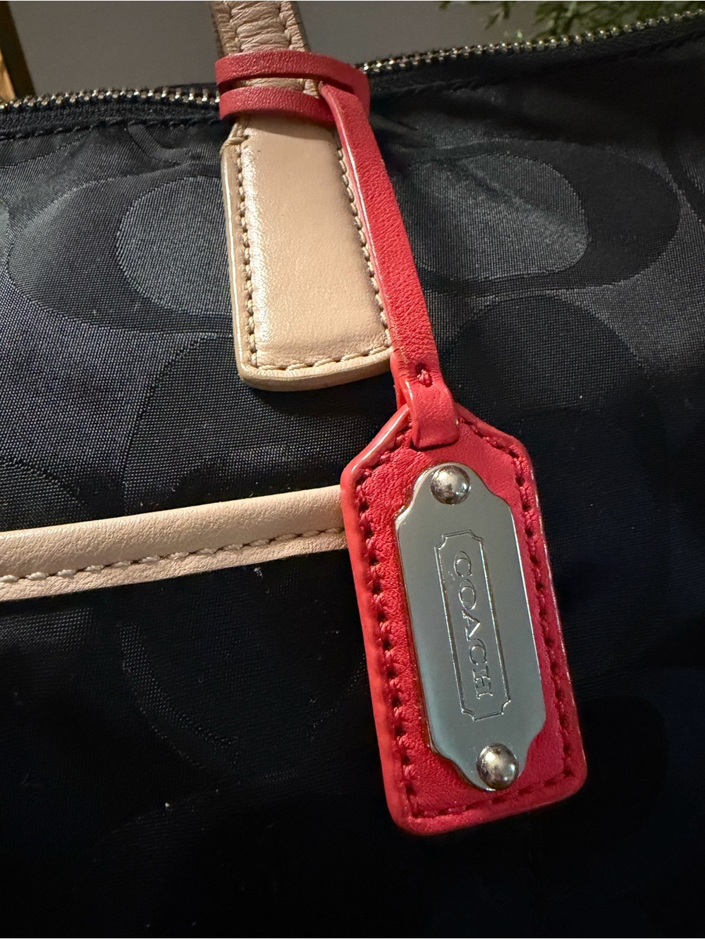 Coach Nylon Signature Tote & Crossbody Bag - Picture 5 of 16